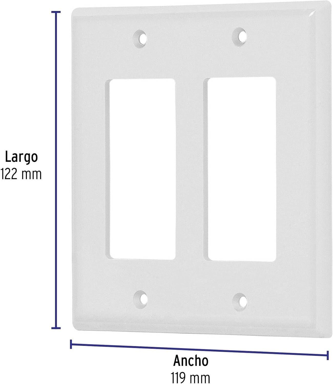Plate 2 Windows, Polycarbonate, Line Classic