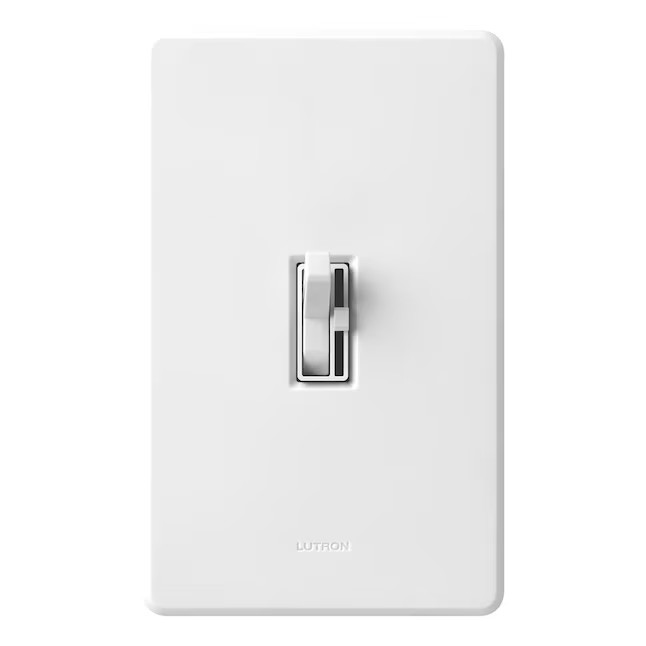 Lutron Toggler 150W LED Dimmer Switch Single-Pole 3-Way White TGCL-153P 3 PACK