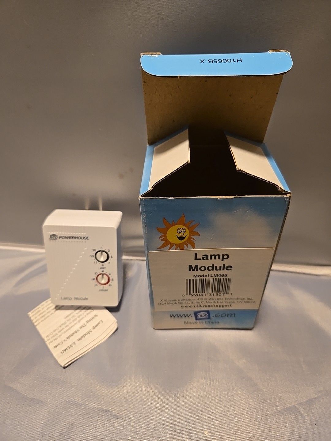 X10 Powerhouse Lamp Module LM465 – New
