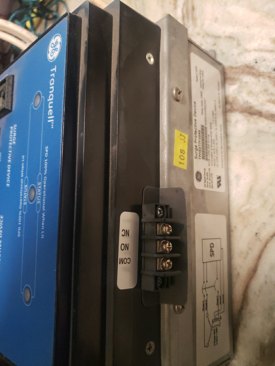 GENERAL ELECTRIC TRANQUELL SURGE PROTECTION DEVICE TPME120Y10AS New Open Box