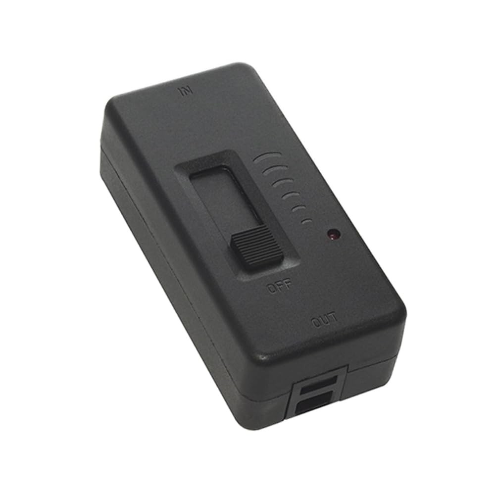 LED Black Slide Table Dimmer,Full Range in-line Dimmer for Use with