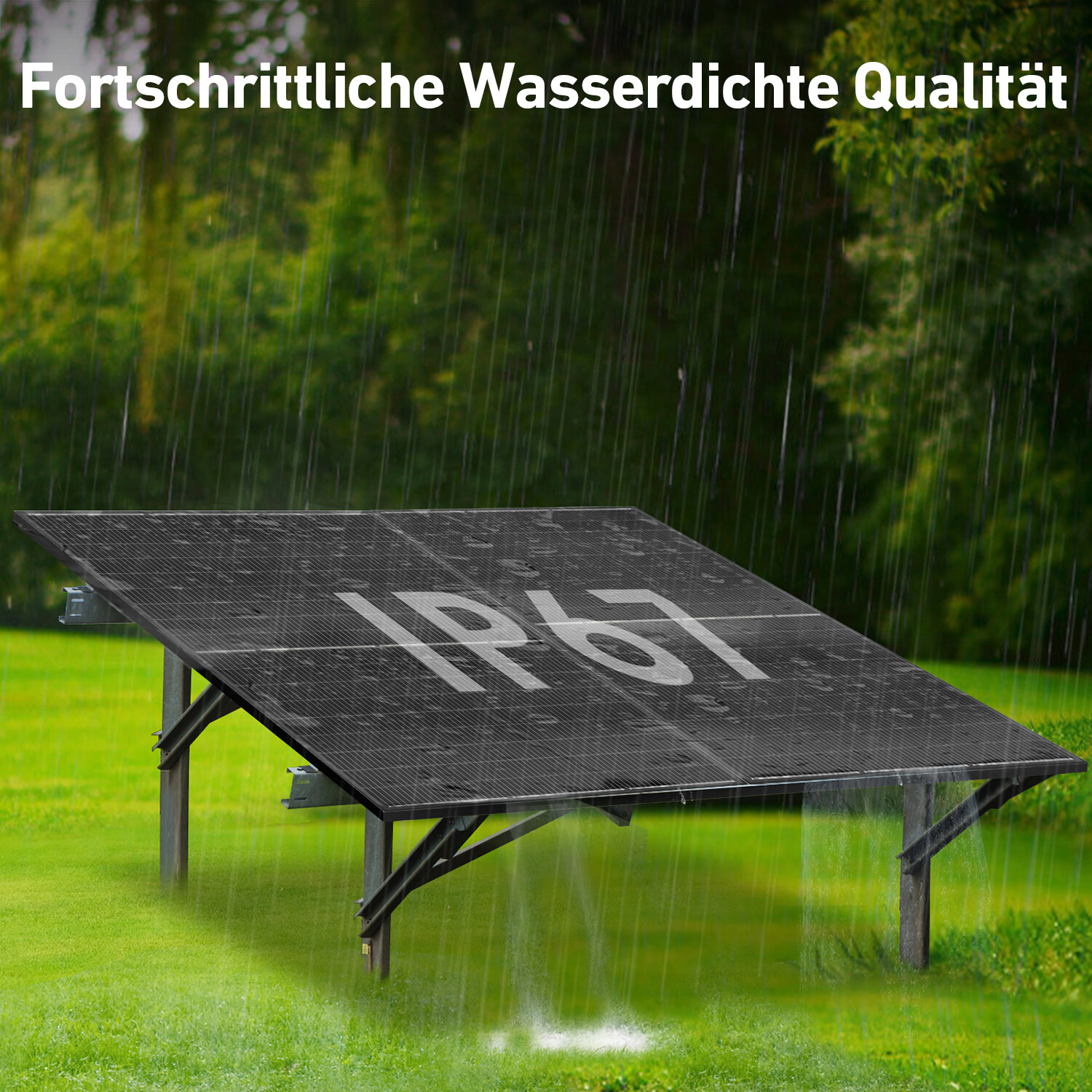 Dokio 400W 800W 1600W N-type Mono Rigid Big Solar Panel PV moudle for Roof Power