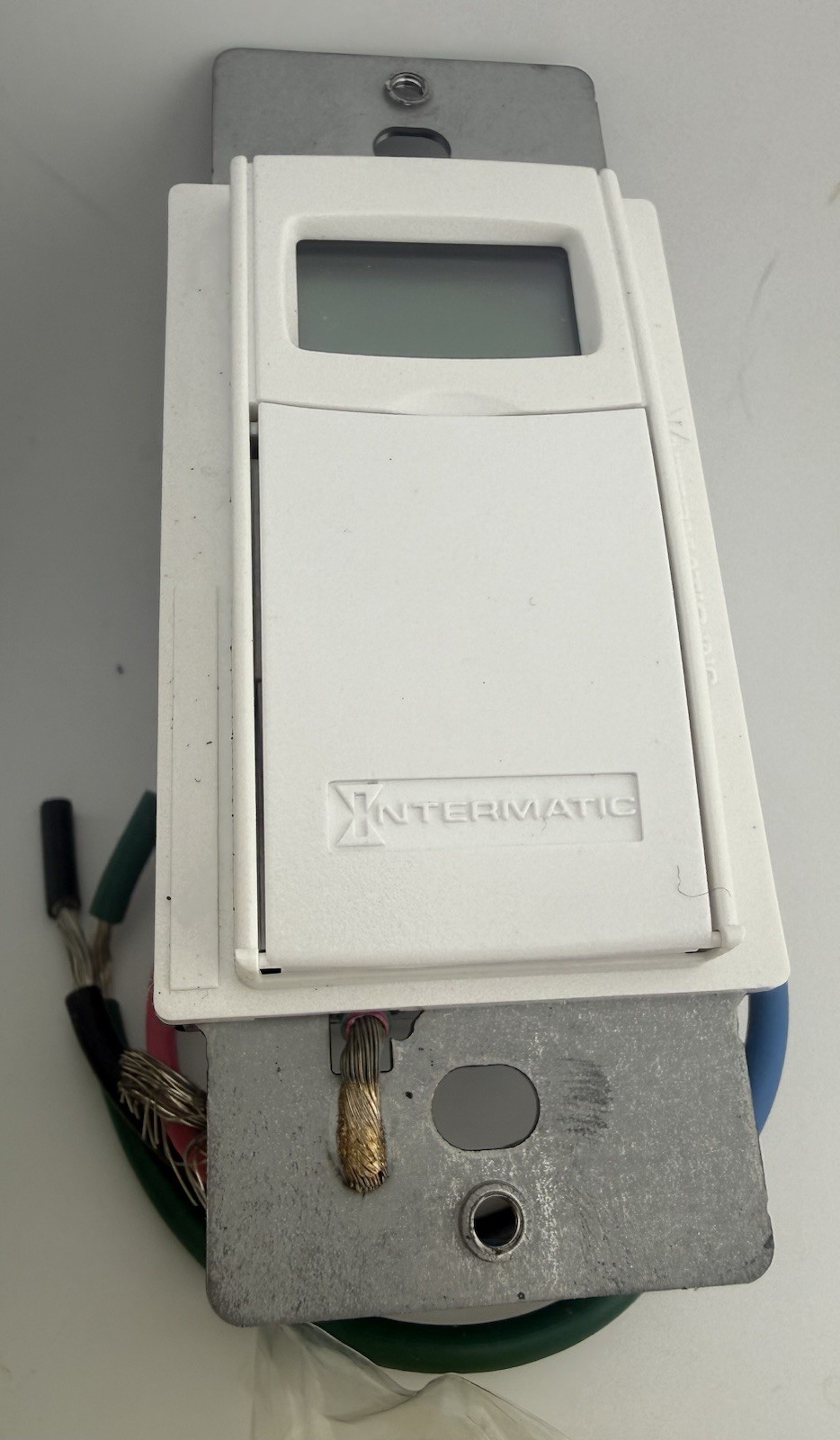 Intermatic ST01 Digital In-Wall Timer, White New-Old Stock