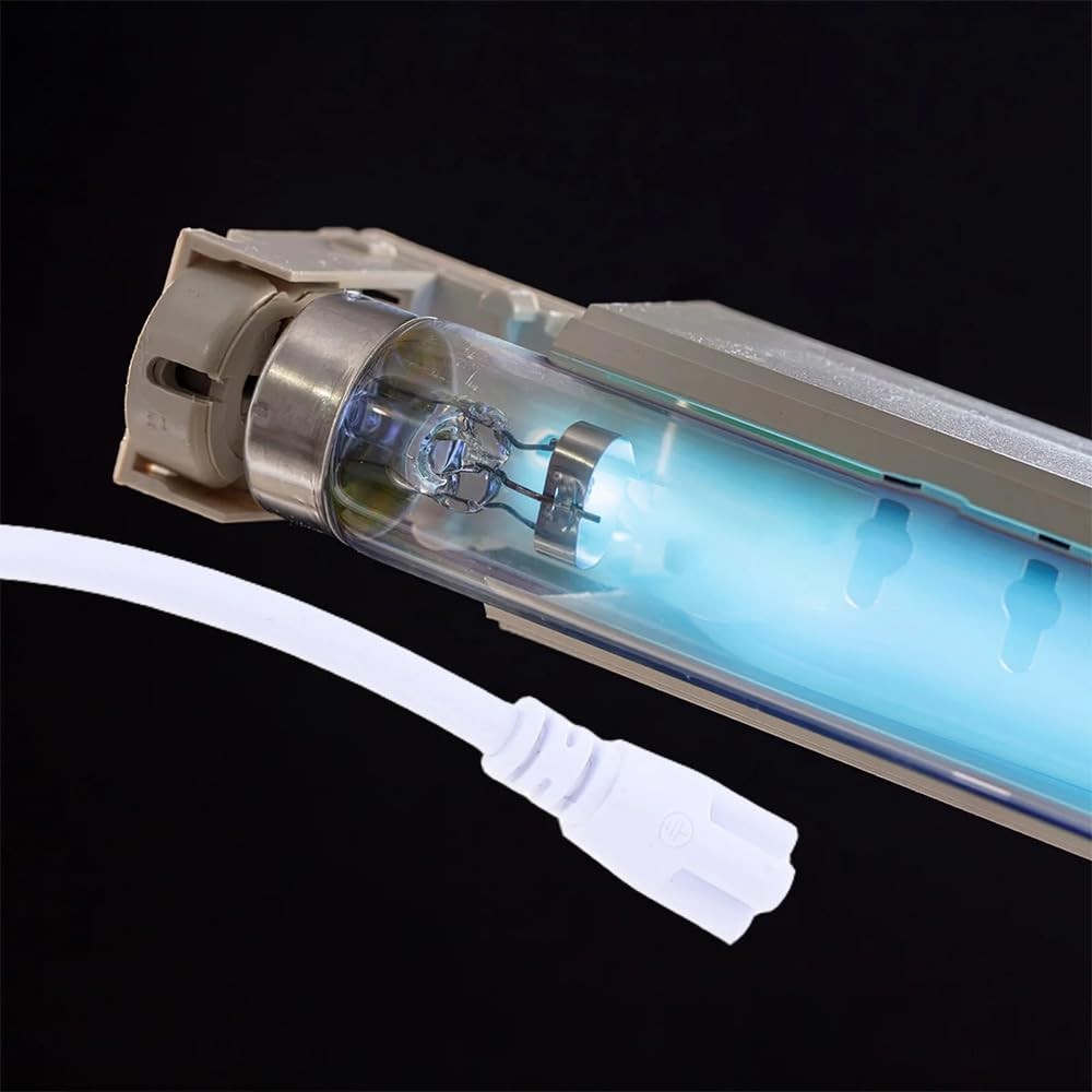 5FT T5 T8 Tube Light Fixture LED Linkable Cord, Double end Connector Cable, P