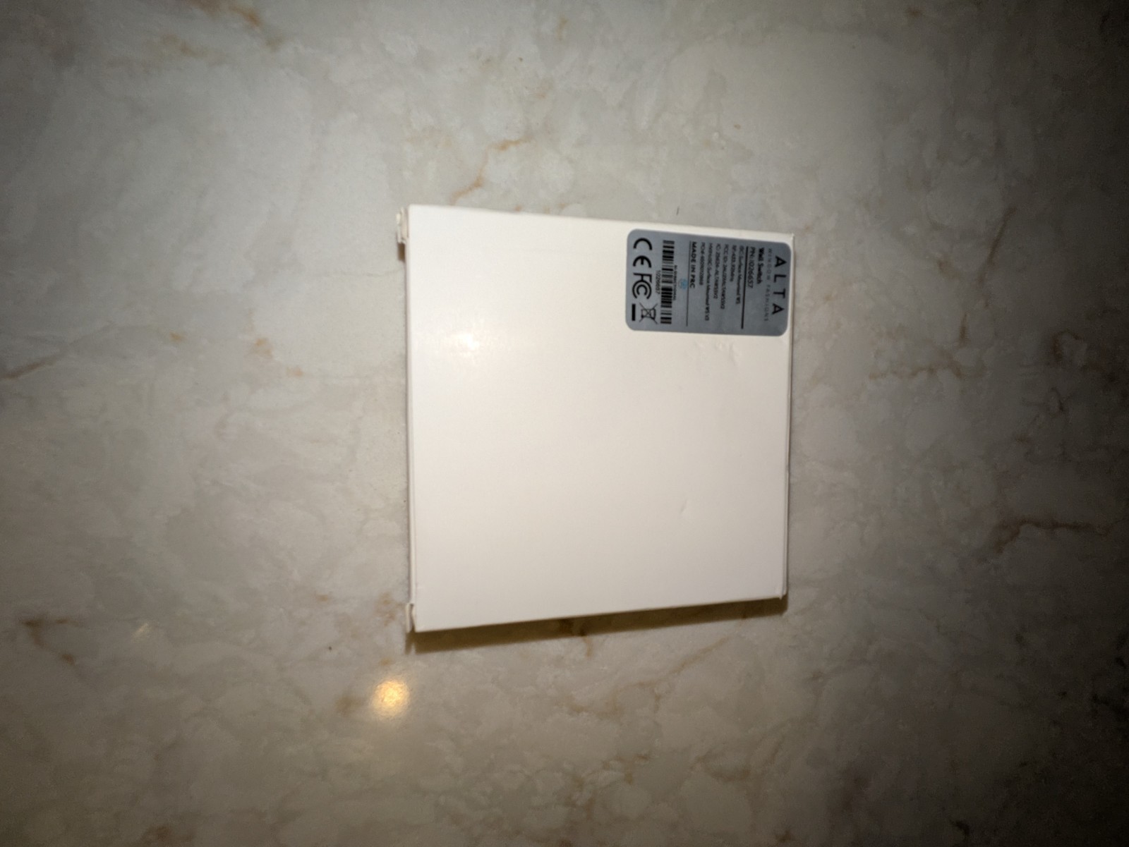 Surface Mounted Wall Switch for Alta Bliss System (Part No. 1026657)