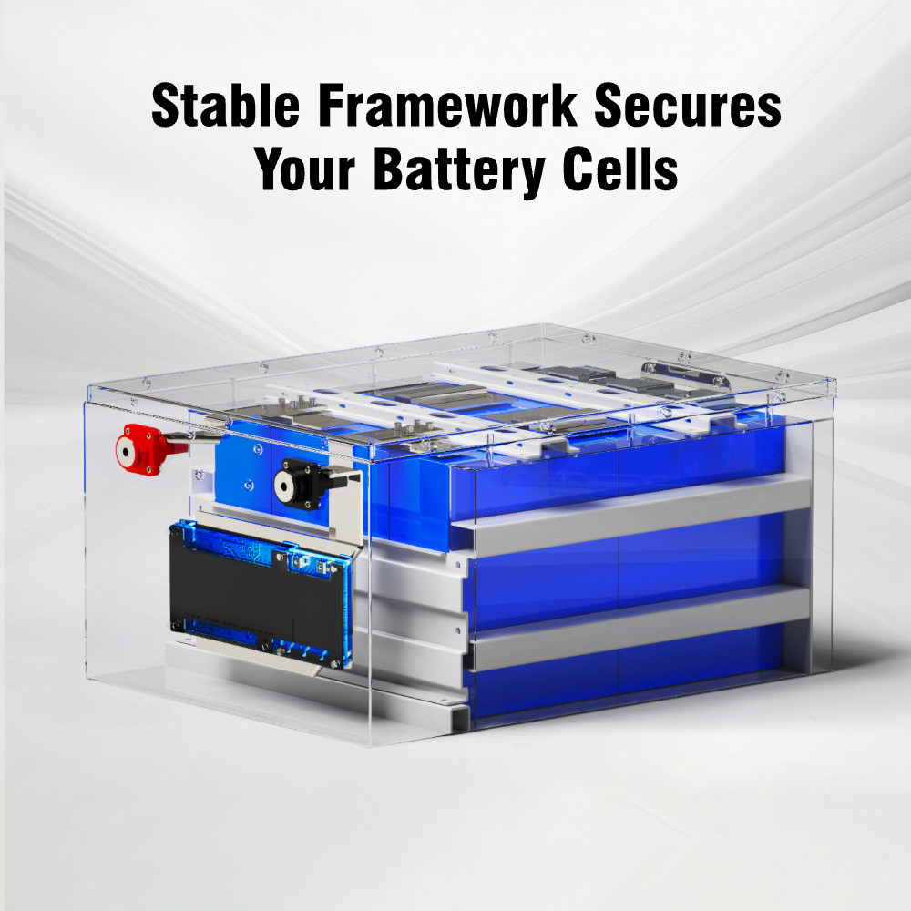 Wattcycle 24V 314Ah 300A BMS LiFePO4 Lithium Battery with Bluetooth App for RV