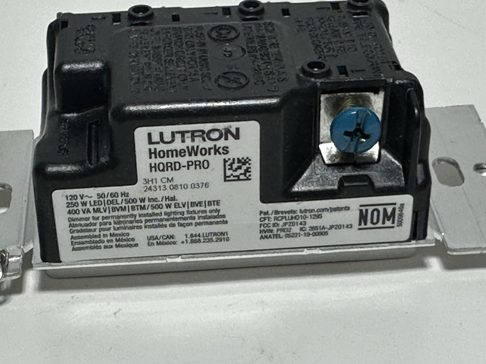 Lutron Homeworks HQRD-PRO-WH Wireless Dimmer WHITE -( PRICE FOR EACH )-FREE SHIP