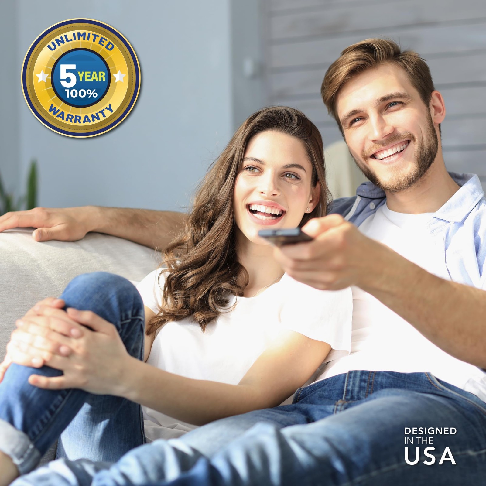 Electronic Voltage Surge Protector for Smart TV, Game Consoles and Entertain…