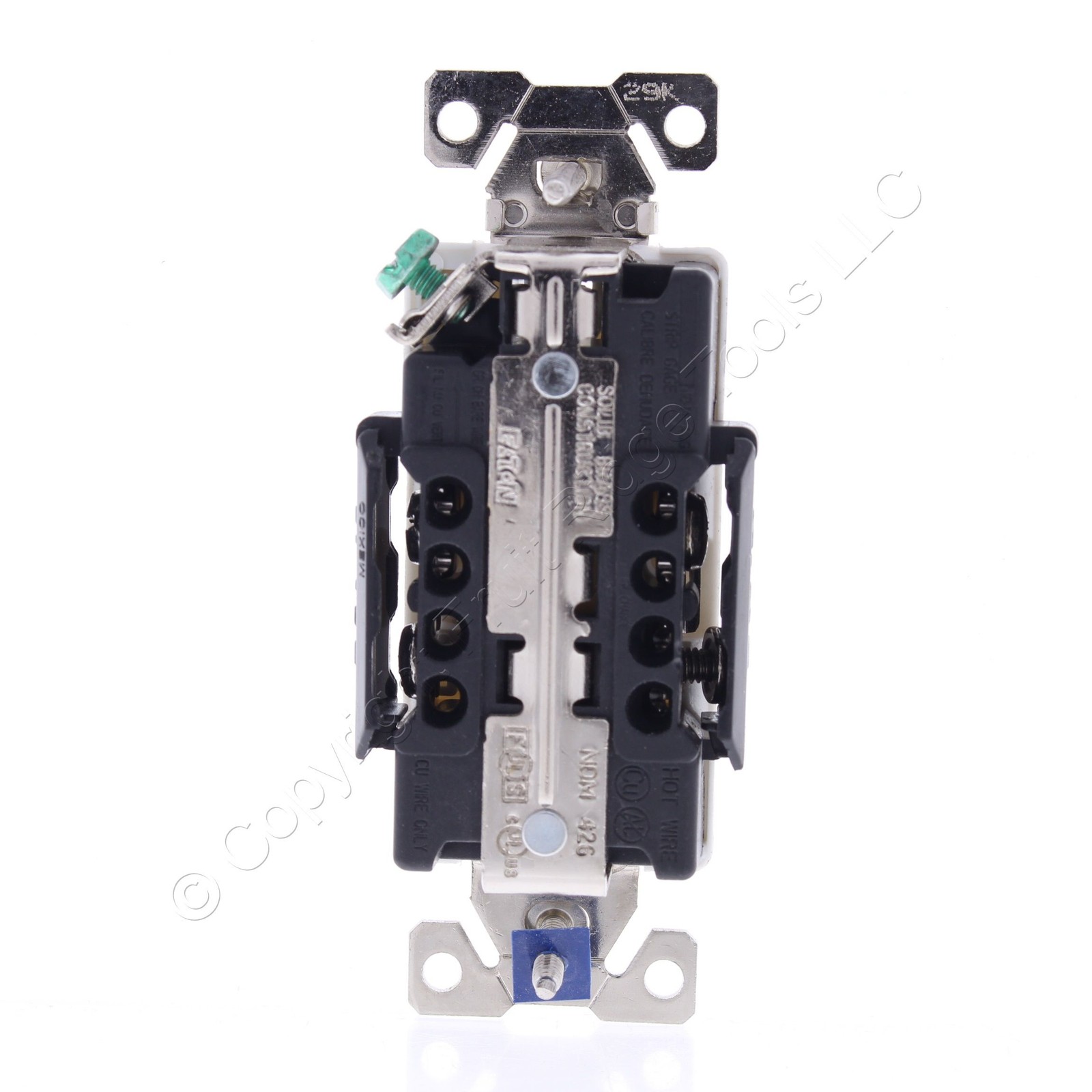 Eaton White HOSPITAL GRADE Duplex Receptacle Outlet NEMA 5-20R 20A 125V AH8300W