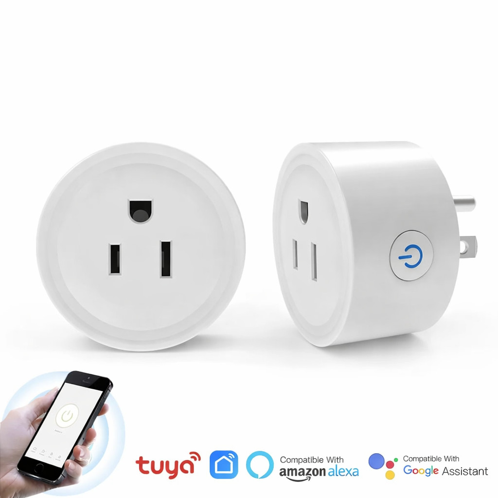 1Pc WiFi Smart Plug Socket Outlet APP Control Works with Alexa & Google USA