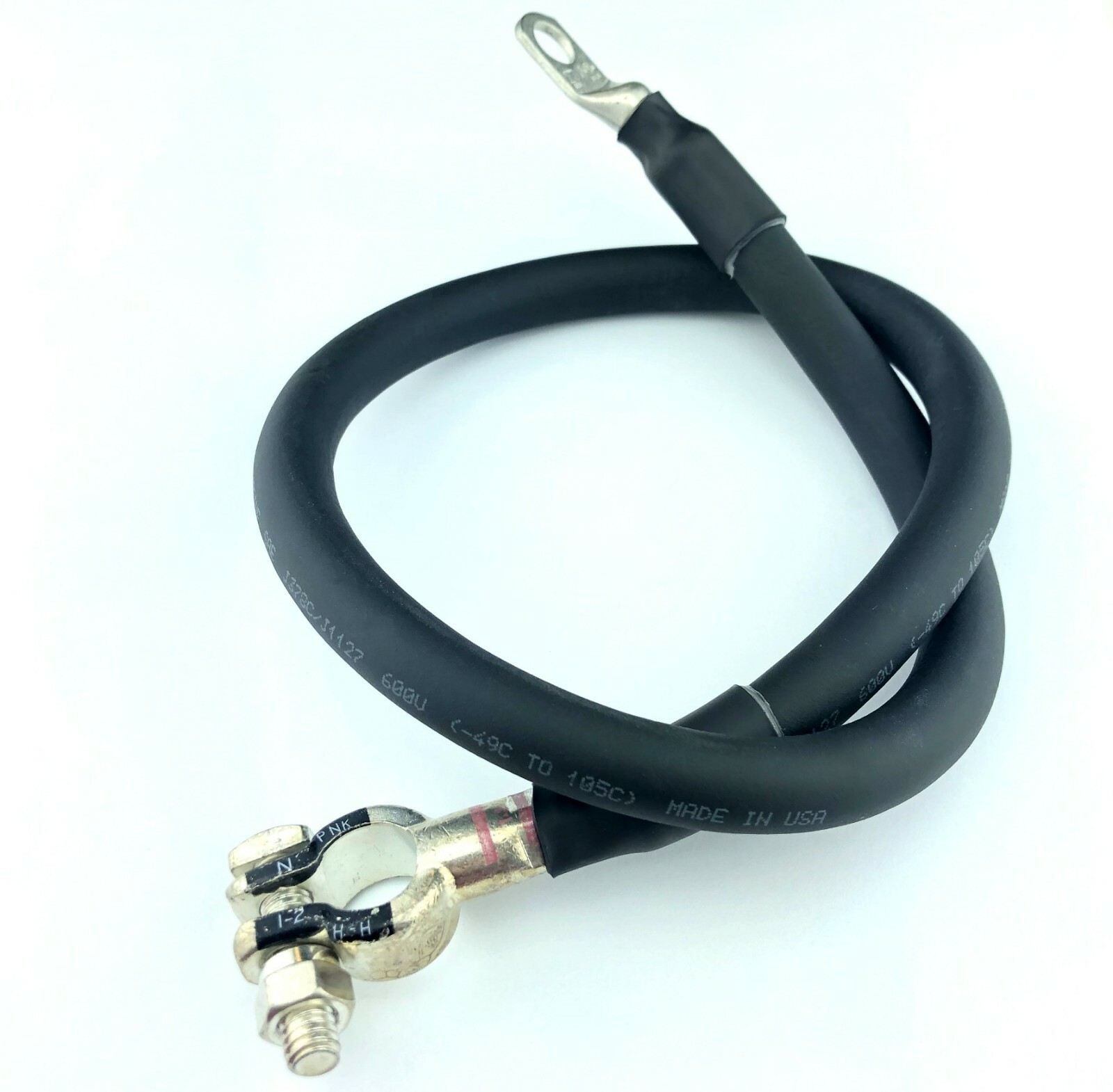 Battery Cable Negative 2 Gauge AWG Copper Custom – Car, Truck, RV, Boat, Solar