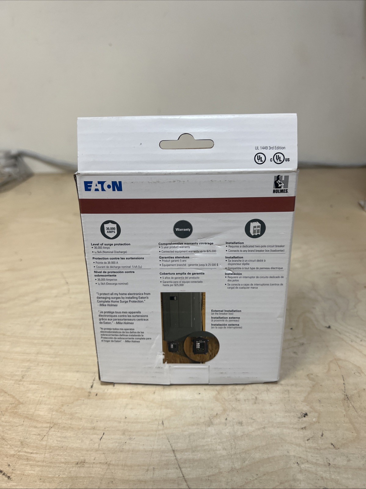 Eaton Complete Home Surge Protection 36000 Amps Chapt2surge New