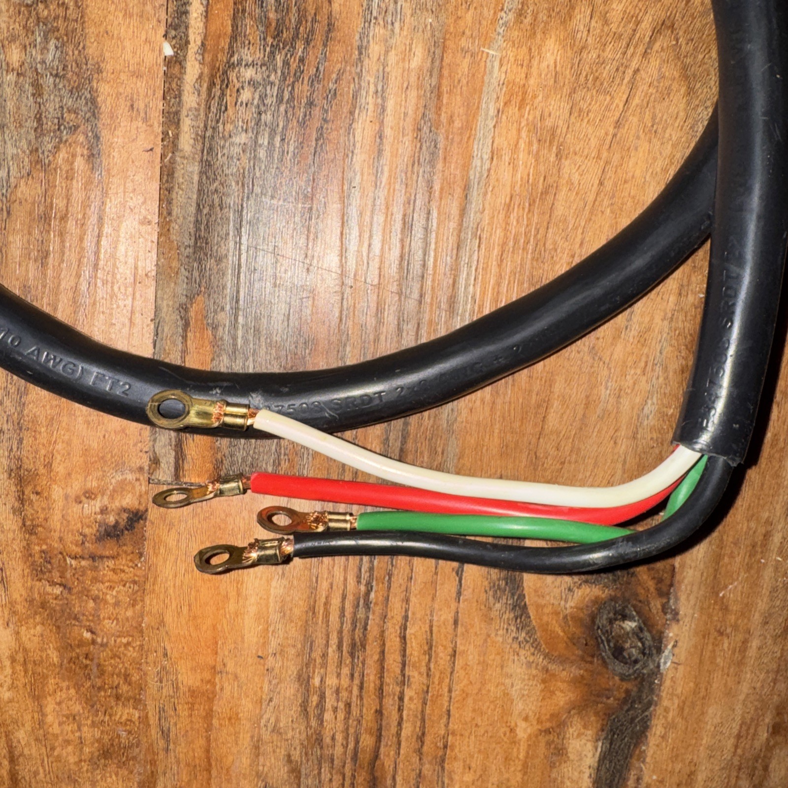 6/4 Cord 4 Ft. 50 Amps.
