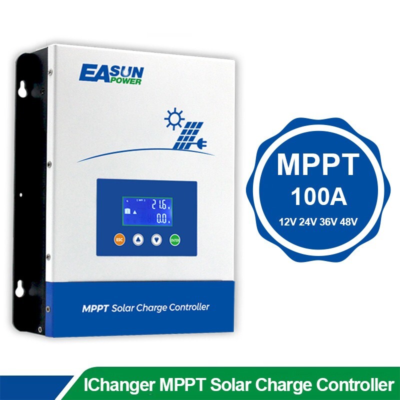 MPPT Charge Controller 100A Battery Regulator 12V/24V/48V Charger Solar 150V PV
