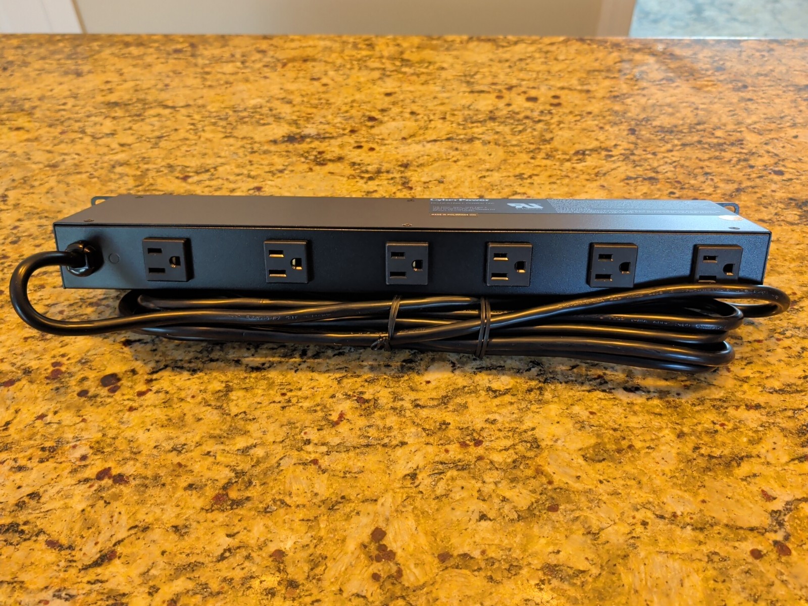 CyberPower CPS1215RMS Rackmount Surge Protector 120V/15A 12-Outlet 15ft Cable
