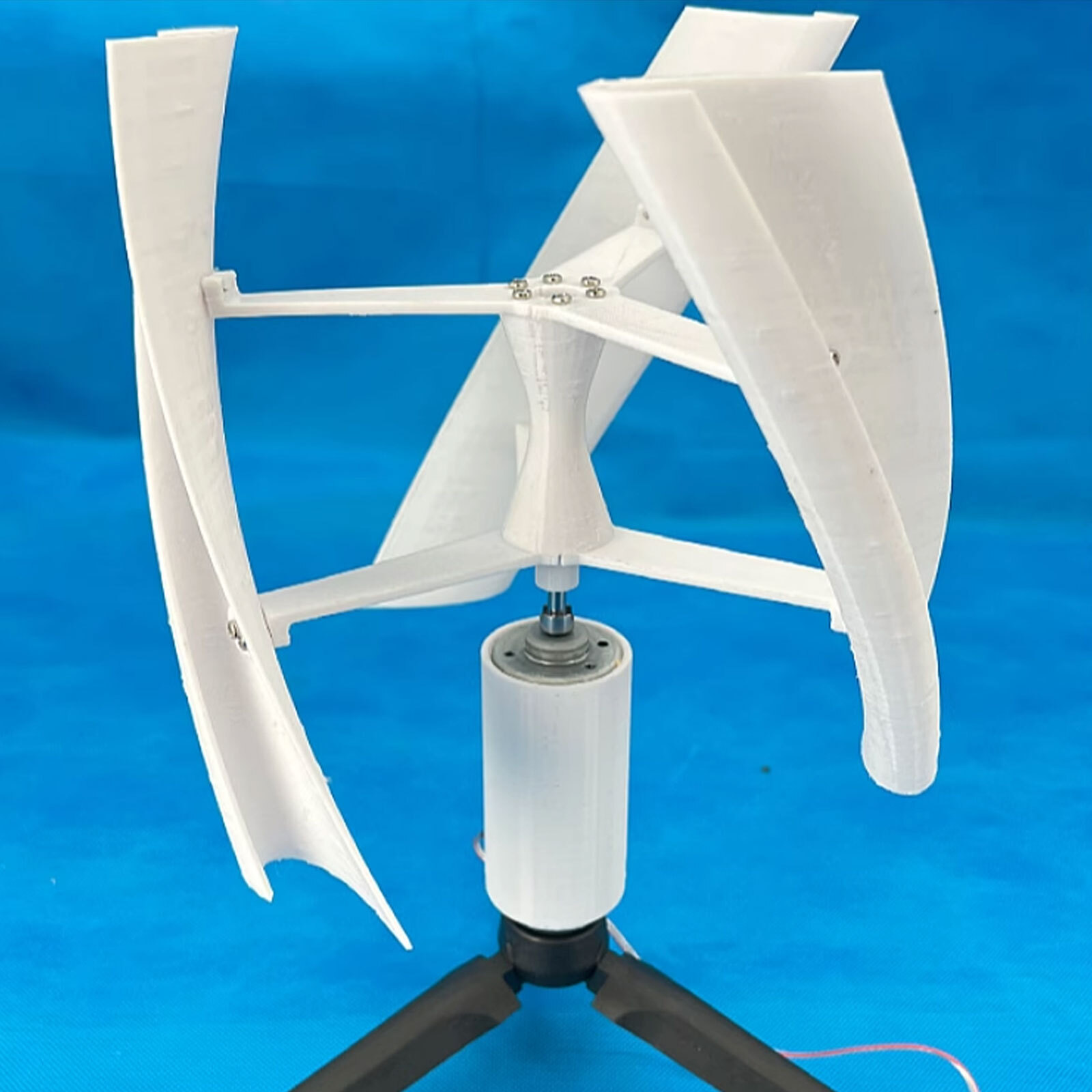 25W DC 15V Micro Wind Turbine Vertical Axis Brushless Wind Turbine Generator