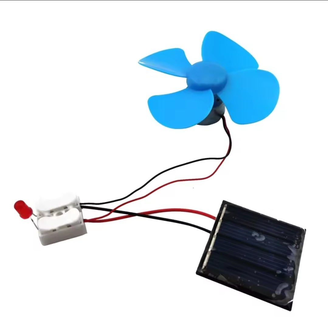 Solar Panel Test Study Search Kit, Wind Power Generator, DC Motor, DIY Fan, Scie