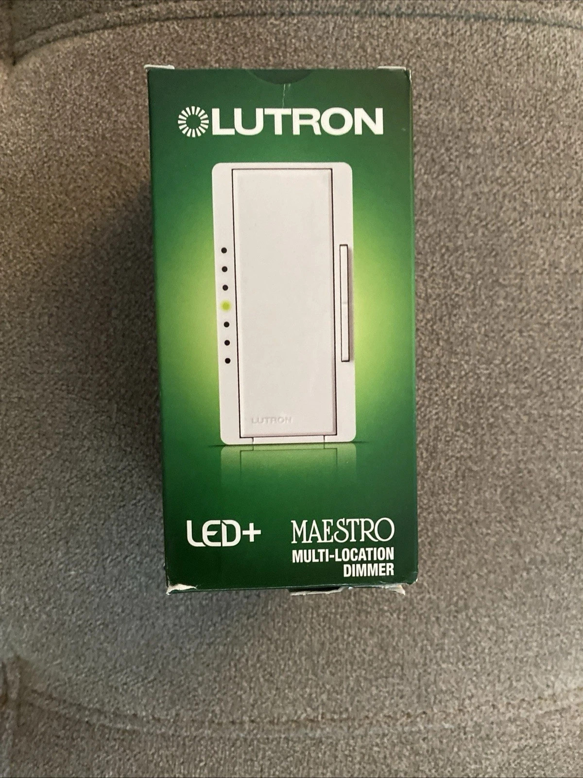Lutron MACL-153MR-WH LED Single Pole Dimmer – White. Set Of 2