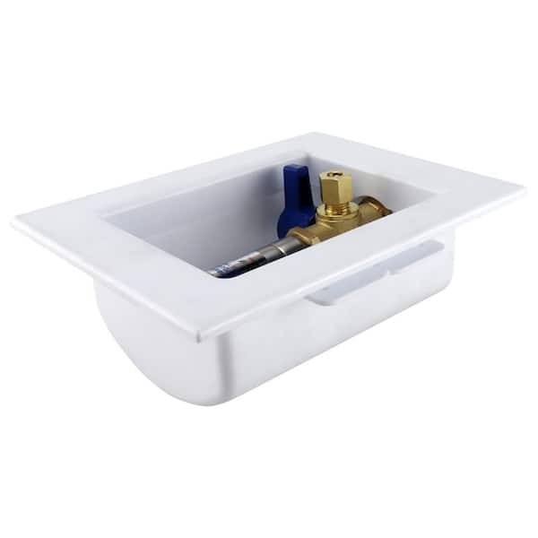 Tectite 1/2 in Brass Push to Connect Ice Maker Outlet Box Water Hammer Arrestor