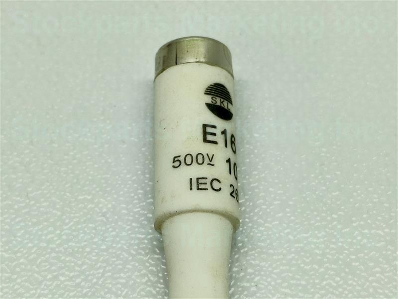Lot 3 Pcs. SKL E16 IEC 269 Fuse 500V 10A 30 Days Warranty Fast Shipping
