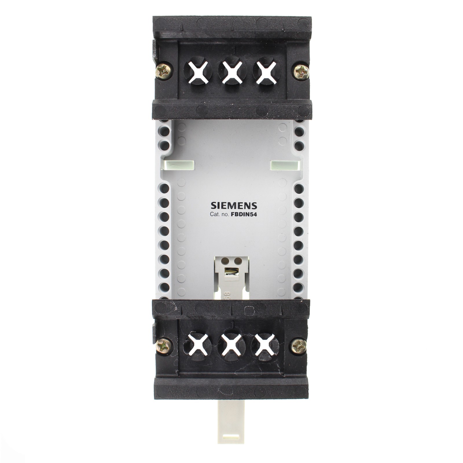 SIEMENS FBDIN54 DIN RAIL MOUNT ADAPTER MODULE, 35MM RAIL, 54MM MODULE