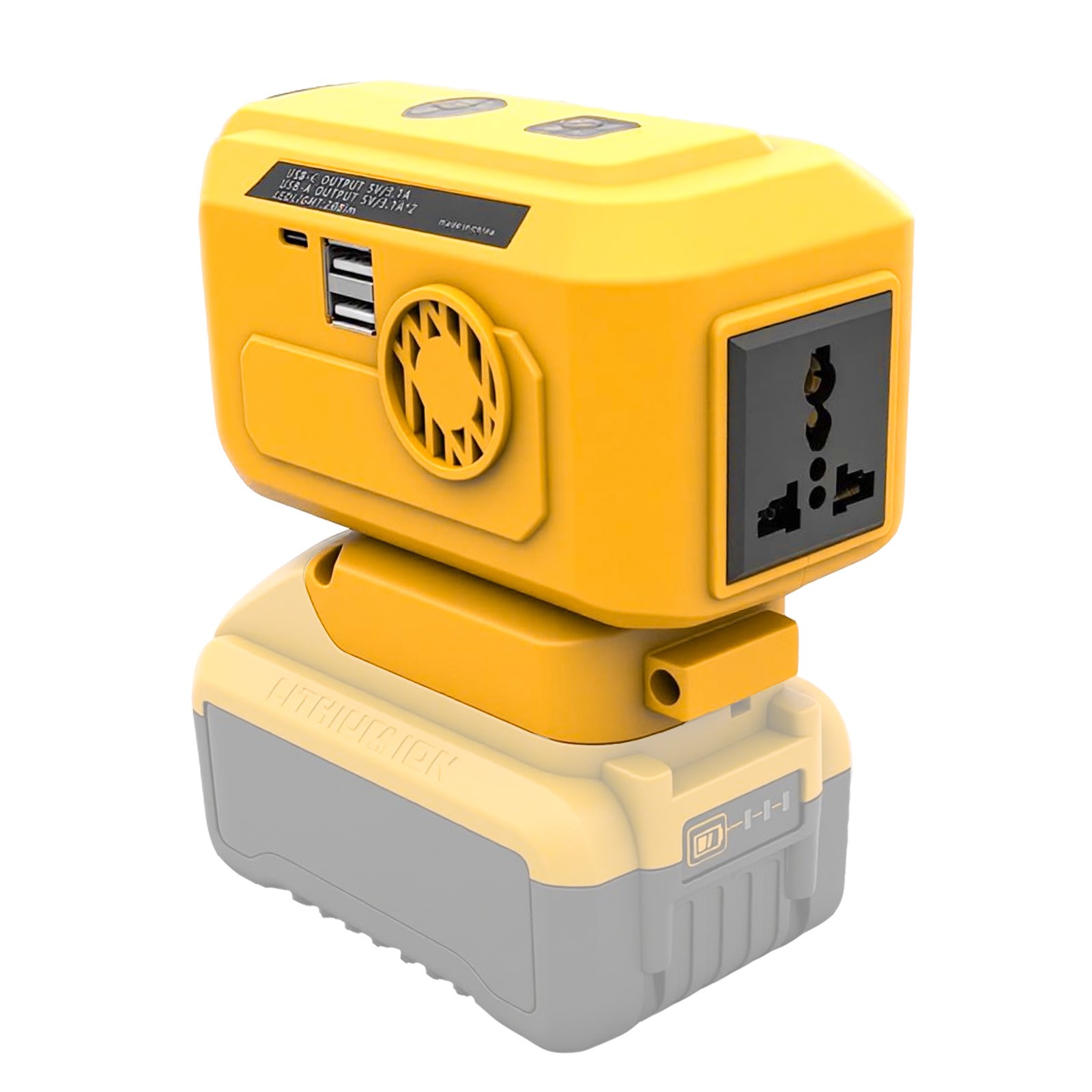 Rechargeable For Dewalt 20V 18V Lithium Battery Inverter Generator DC 20V Portab