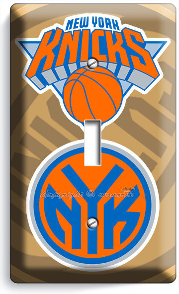 NEW YORK KNICKS NYK NY NBA BASKETBALL SINGLE LIGHT SWITCH WALL PLATE ART COVER