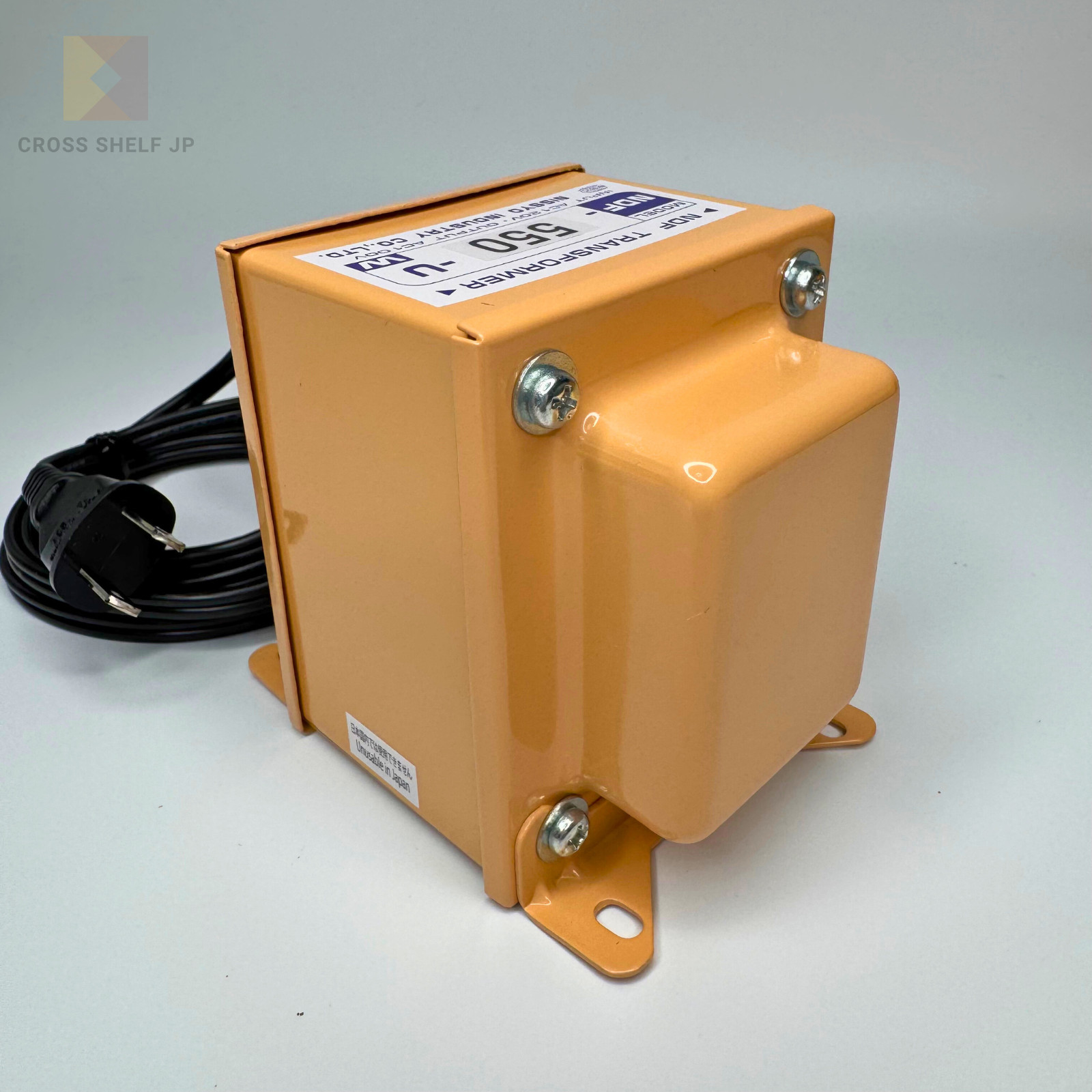 Nissyo NDF-550U Step Down Transformer 120V to 100V 550W Voltage Converter Japan