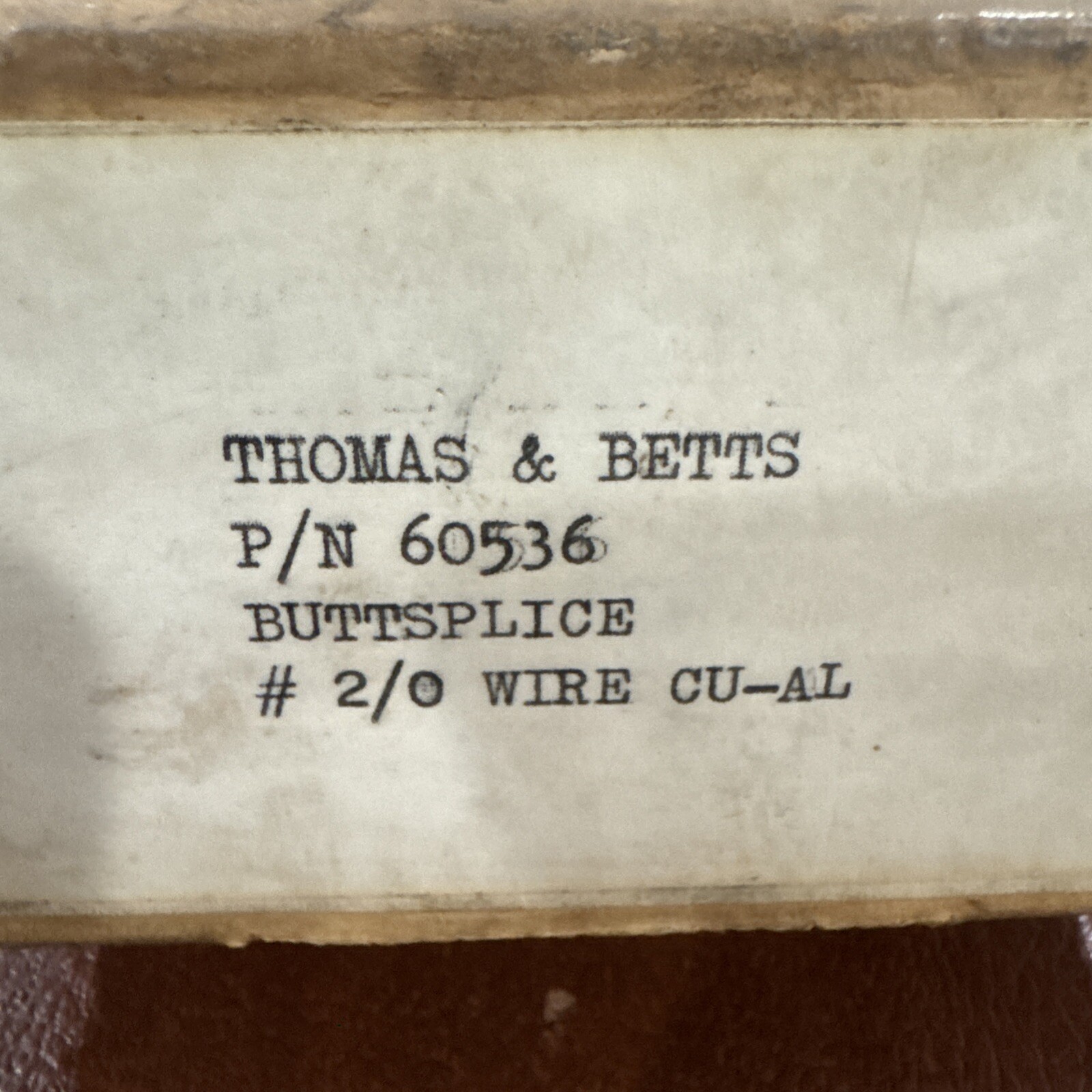 10x THOMAS & BETTS 60536 Long-Barrel Spl,TinPltd,Long,Olive 3LN10