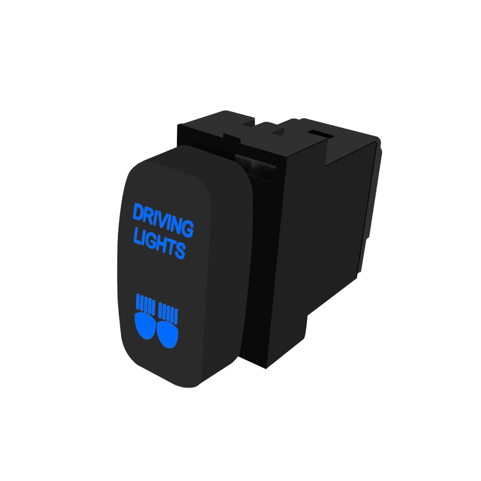 Blue Led Push Button Switch For Mitsubishi Pajero Triton Lancer EX Galant
