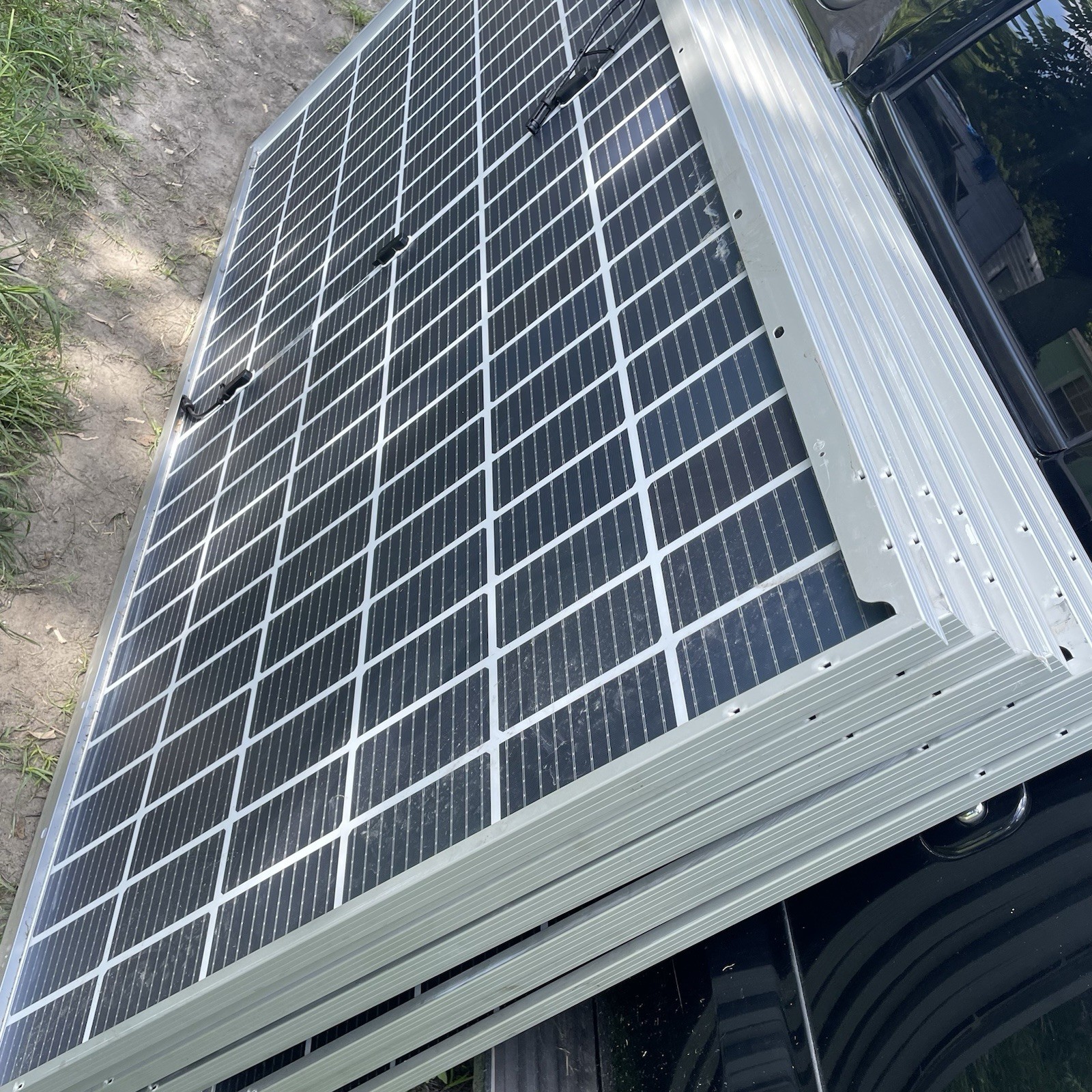 ET Solar Photovoltaic Module, model ET-M772BH550TW.