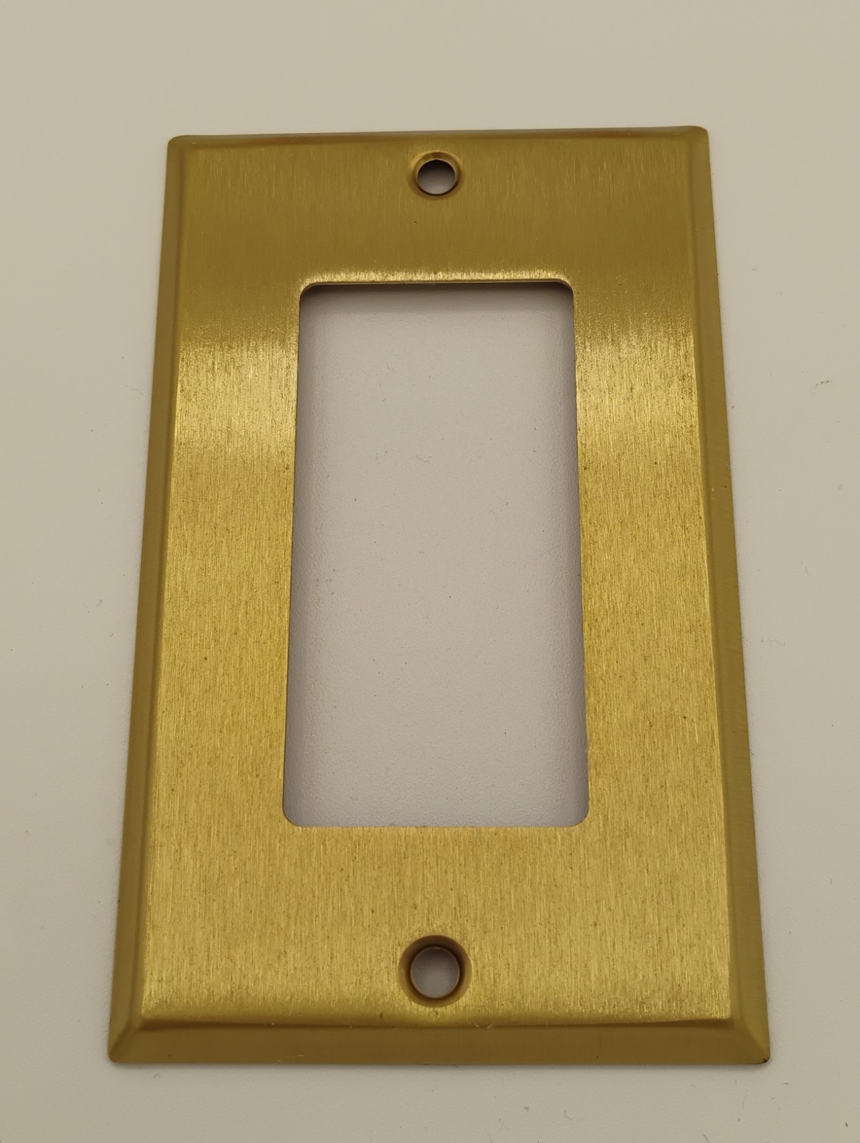 Unbranded, Mulberry Brass 1-Gang Rocker Light Switch Wall Plates, Lot Of 5