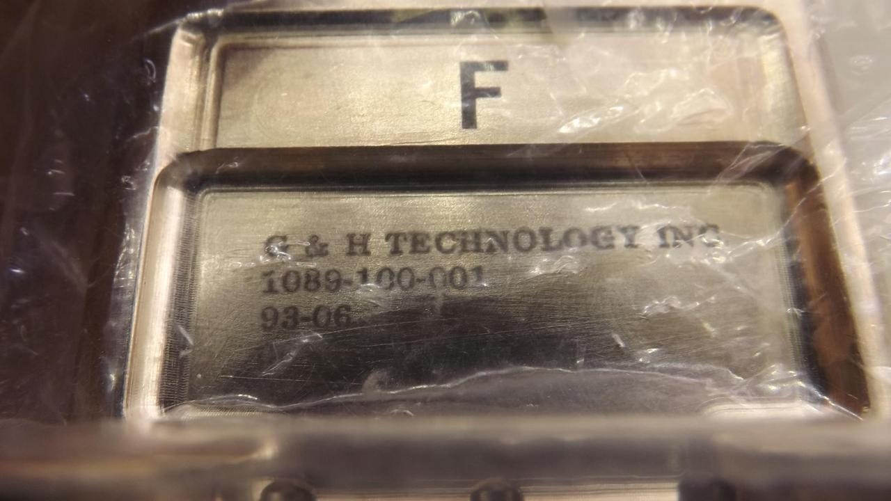 G&H TECHNOLOGY 1089-313-002 9RE2412-30-03 CONNECTOR PLUG T34163