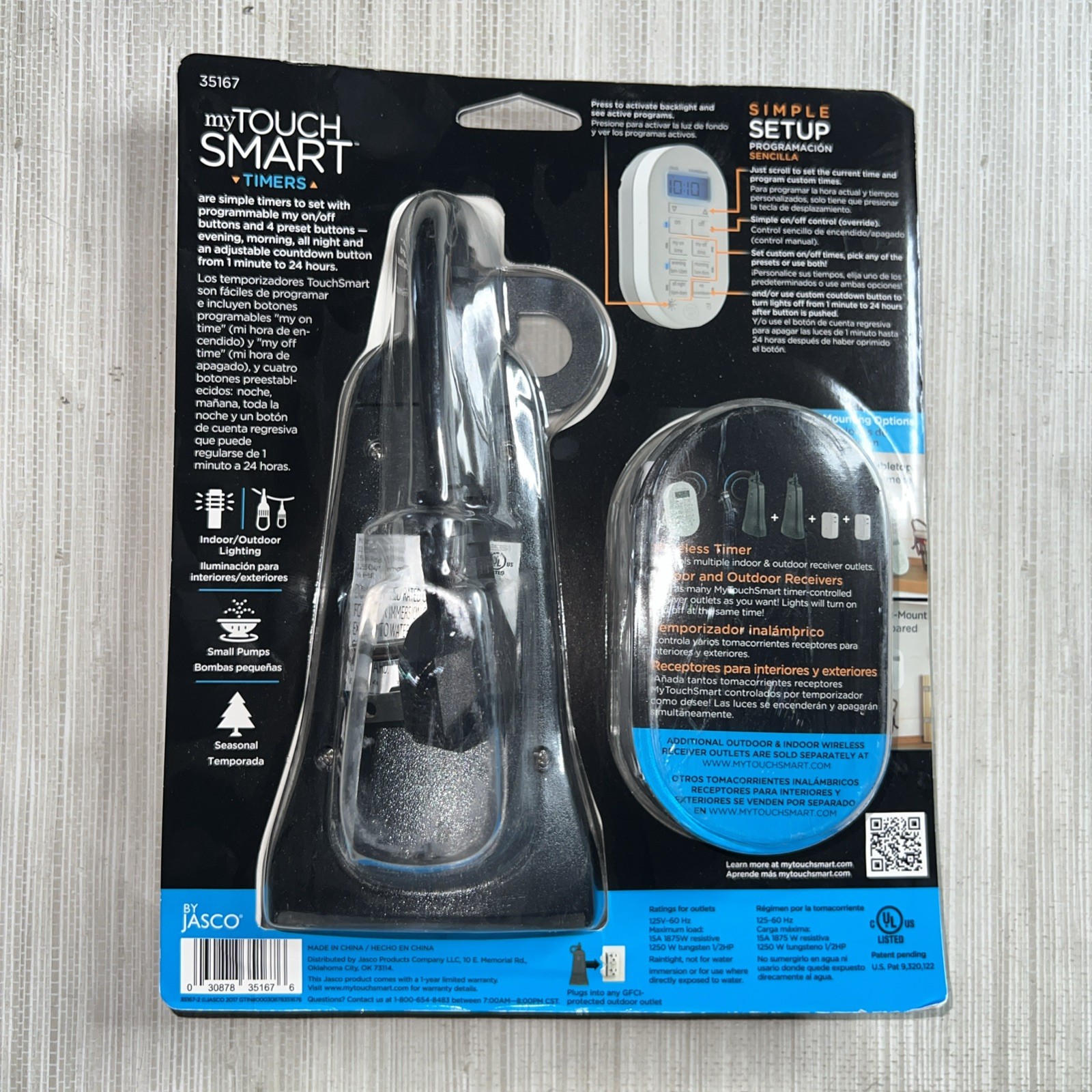 myTouchSmart Wireless Outdoor/Indoor Digital Timer & Remote BRAND NEW