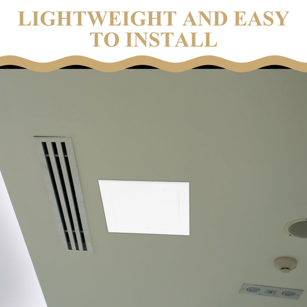 Heavy Duty ABS Plastic White Access Panel for Wiring and Plumbing Wall Cover