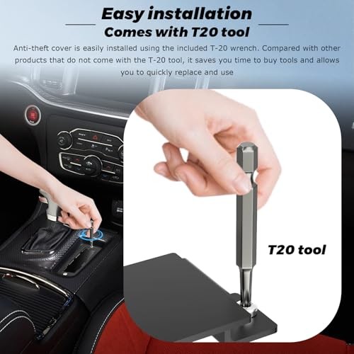 Anti-Theft Steel Neutral Cover Plate, Tamper-Proof Screws Comes with T-20 Tool
