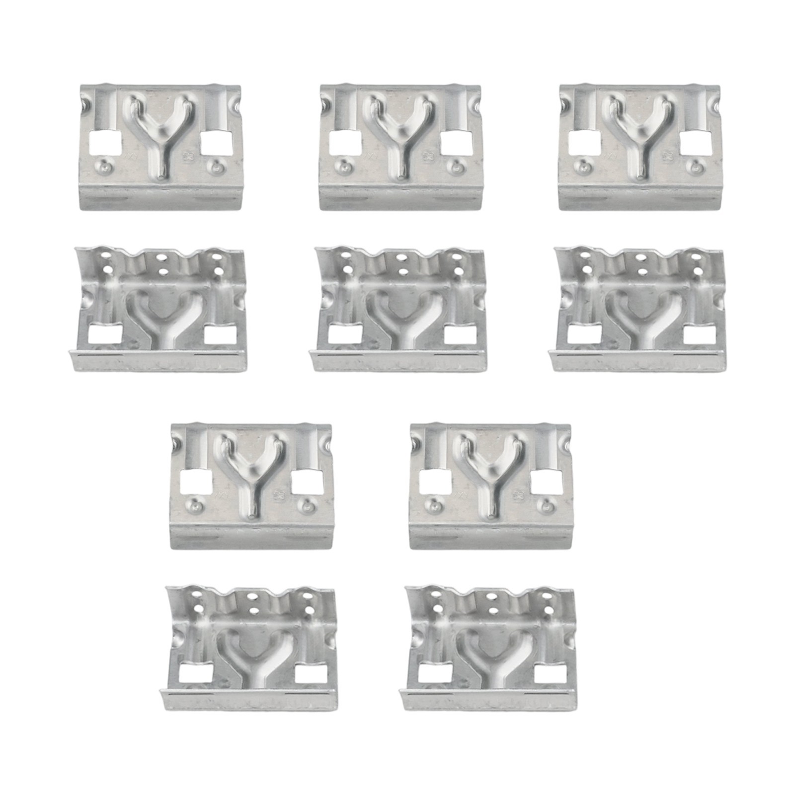 10 Pcs Aluminum Alloy Solar Panel Drain Clips for Efficient Water Drainage