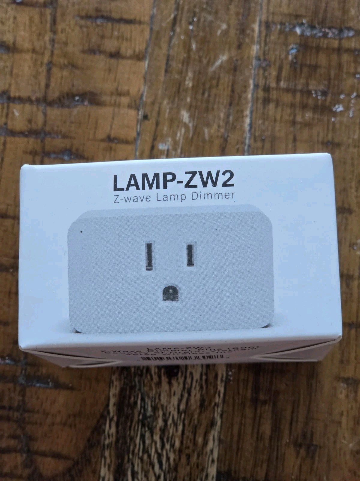 Versa LAMP-ZW2 Z-Wave Plus LR Lamp Dimmer Plug S2 Smart Lighting Control