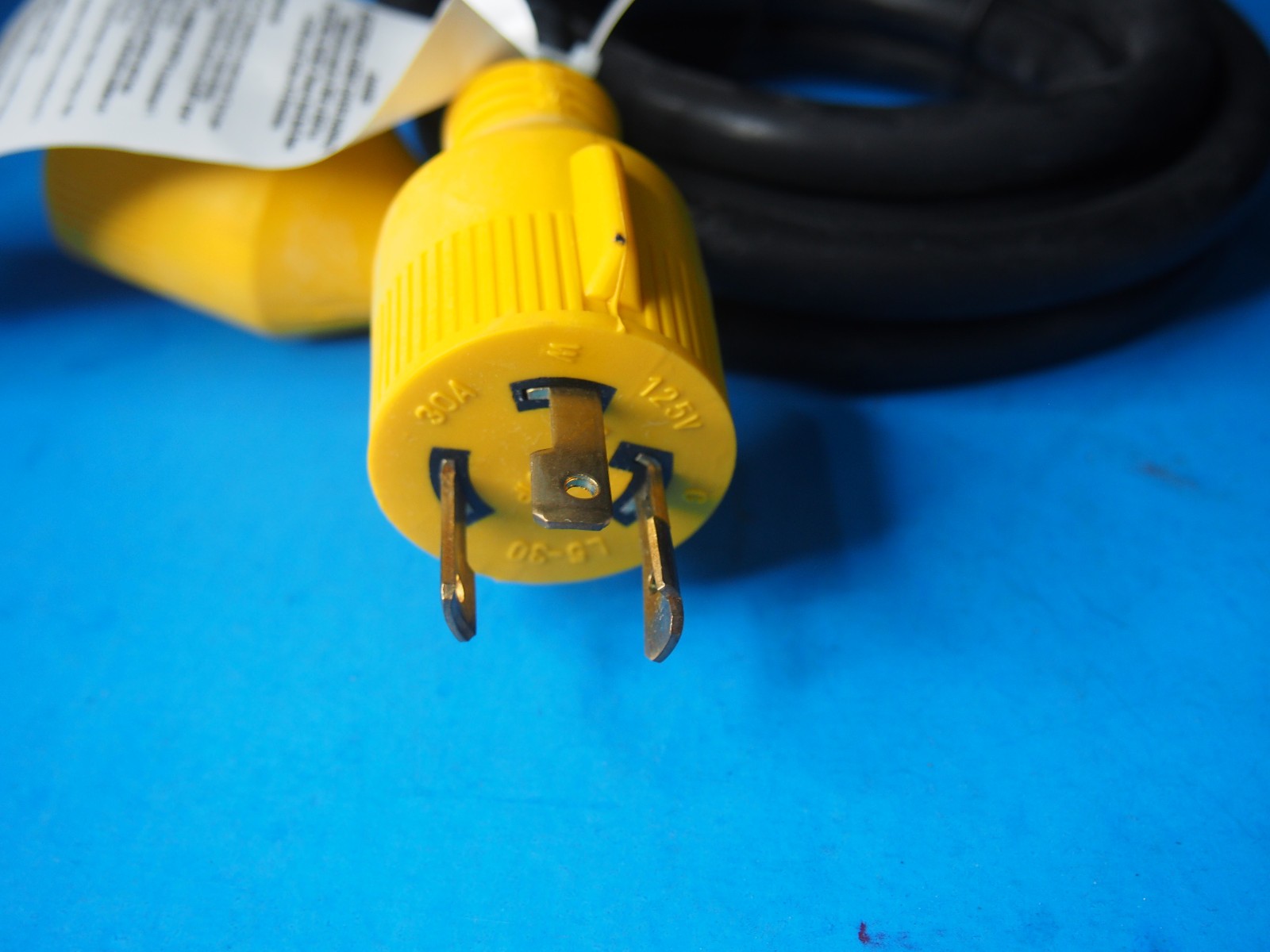 ed-l301p+ed-306r Generator Extension Cord ETL Listed 30A 125V 60HZ 10 ft.