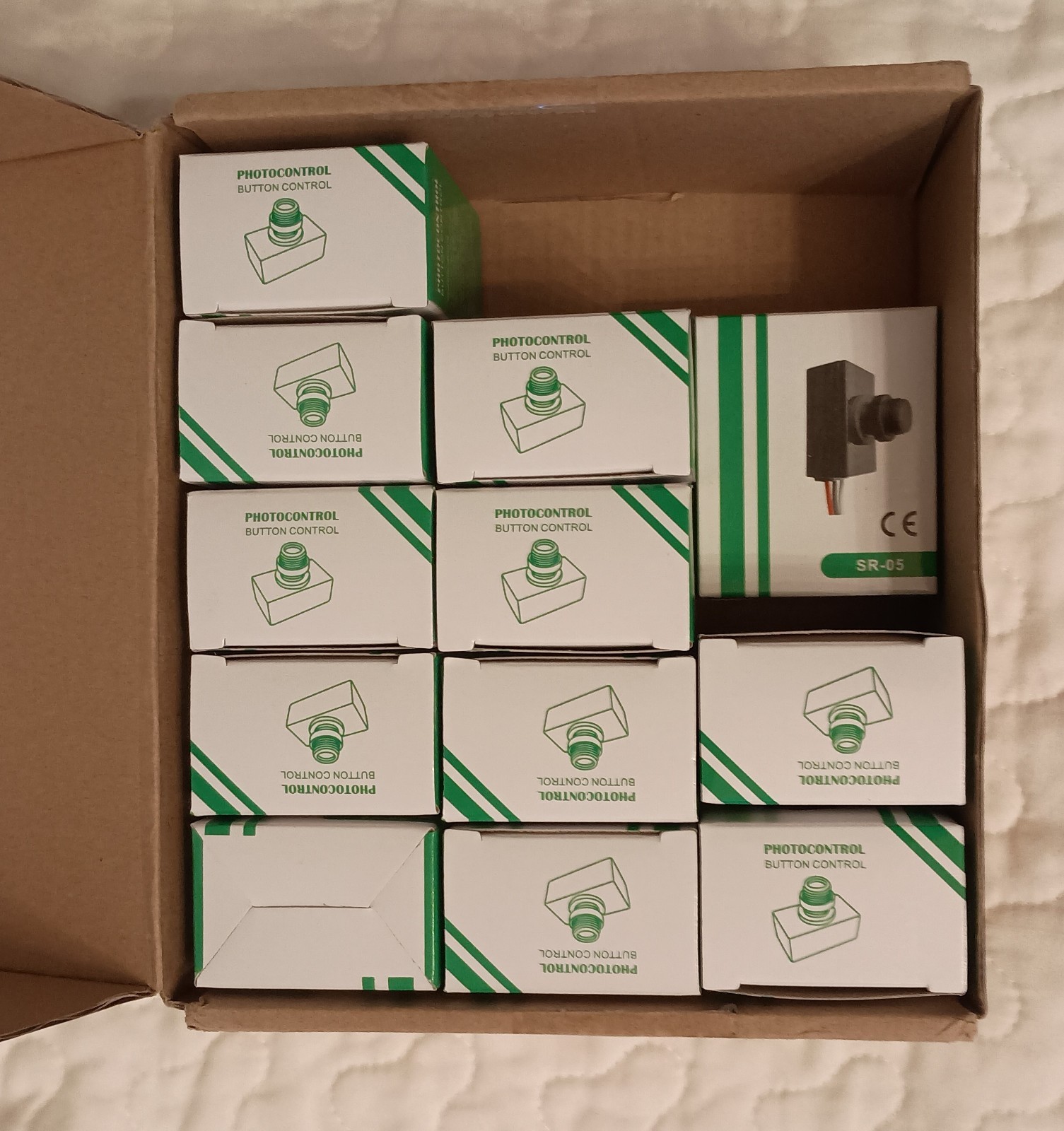 Bulk 12 PCs- SR-05 Model Photocell Electronic Switch