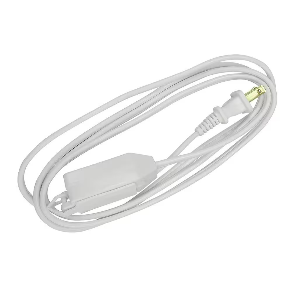 6 Ft. 16/2 Light Duty Indoor Multi-Outlet Extension Cord White