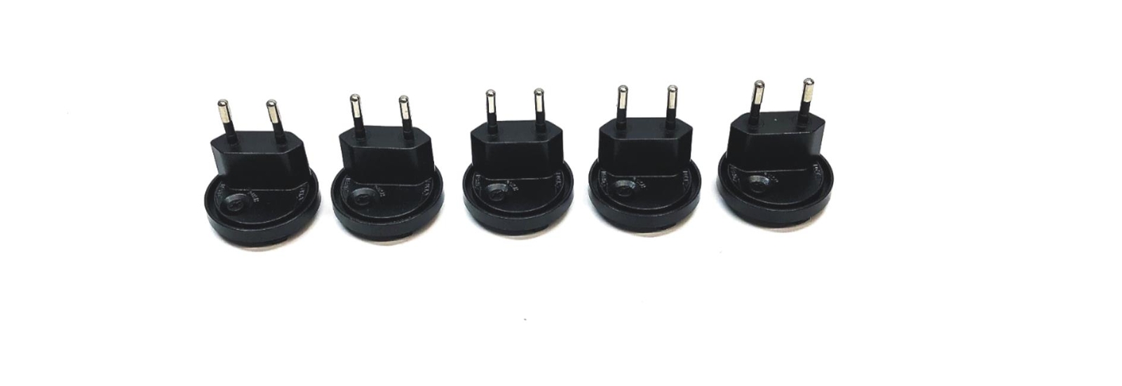 Unbranded Wireless Euro Power Supply Adapter VDE-3 [Lot of 5] NOS