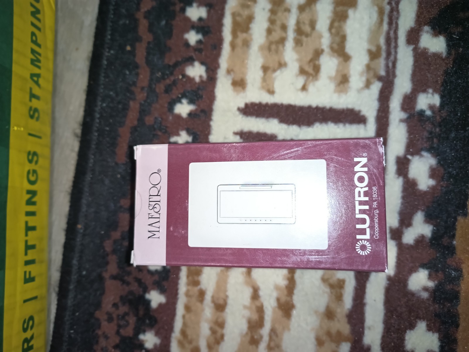 Lutron Maestro MA-1000 IVORY 1000W Multi Location Dimmer Incandescent/ Halogen