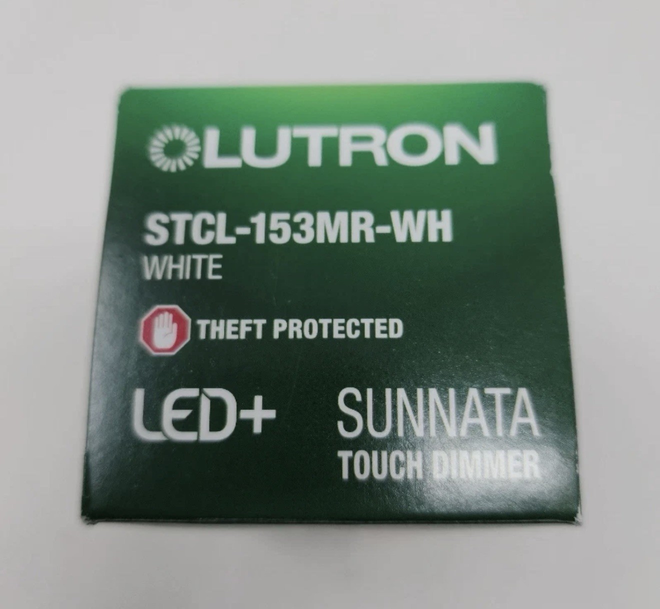 Lutron Sunnata STCL-153MR-WH LED+ Touch Dimmer White Single Pole New In box