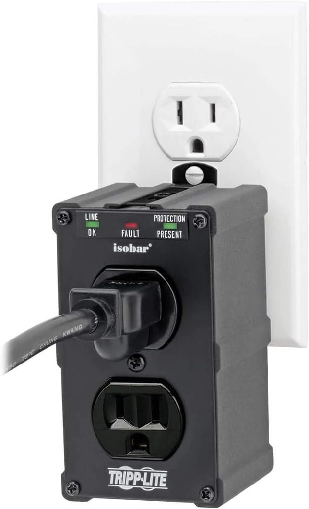 Metal Housing Surge Protector with Lifetime Limited Warranty – Isobar