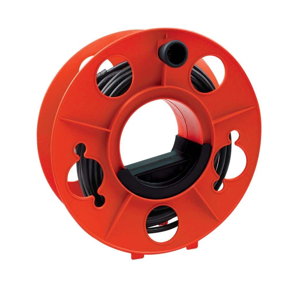 150 Ft Extension Cord Reel 16 Gauge Heavy Duty Cord Storage Reel