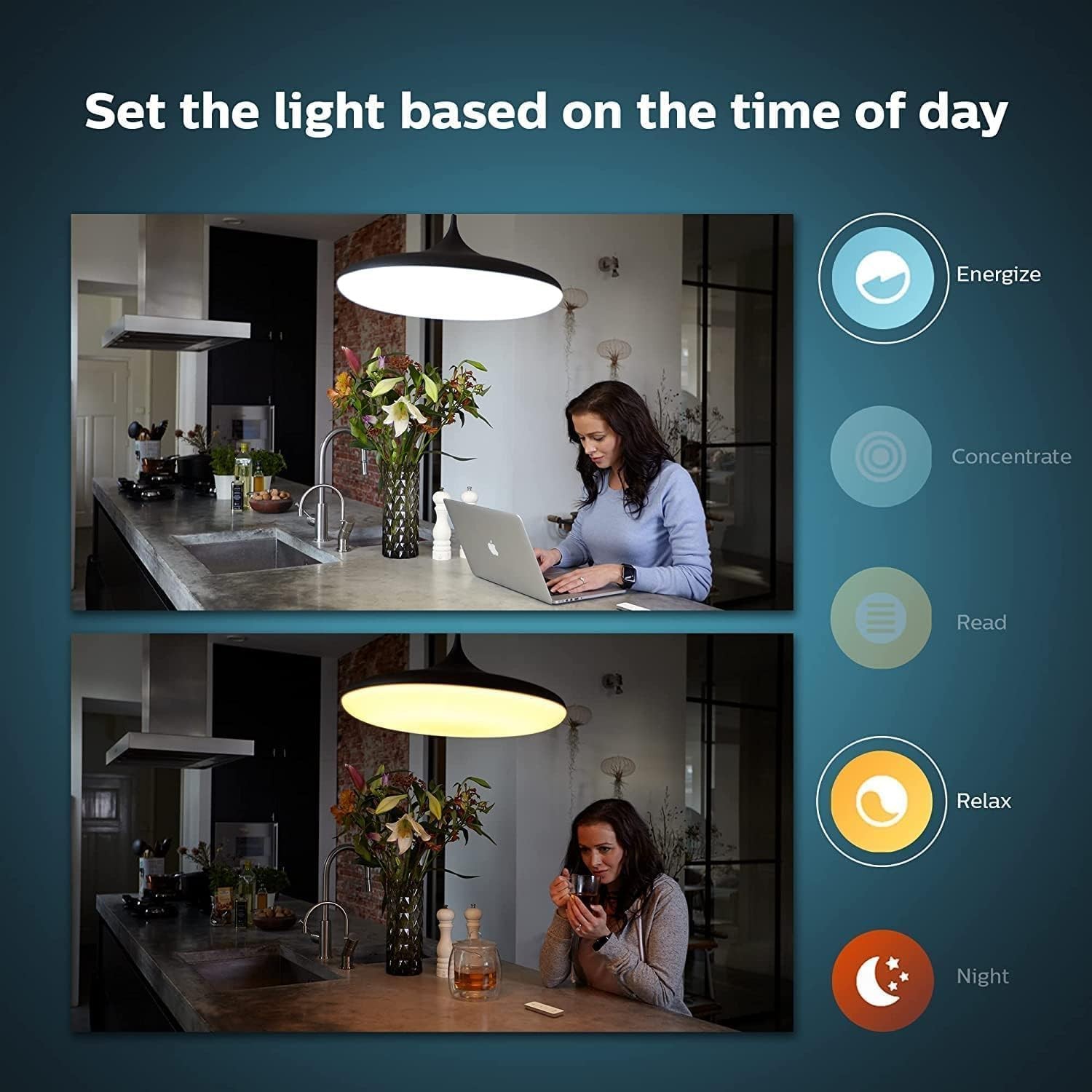 Philips Hue Wireless Dimmer Switch + Remote 473371 Battery Powered Works w/ Hub
