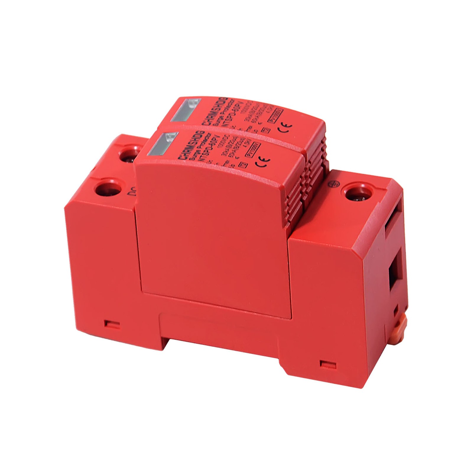 2P 40KA/60KA Voltage Surge Protector DC 600V/1000V Solar PV Lightning Arrester