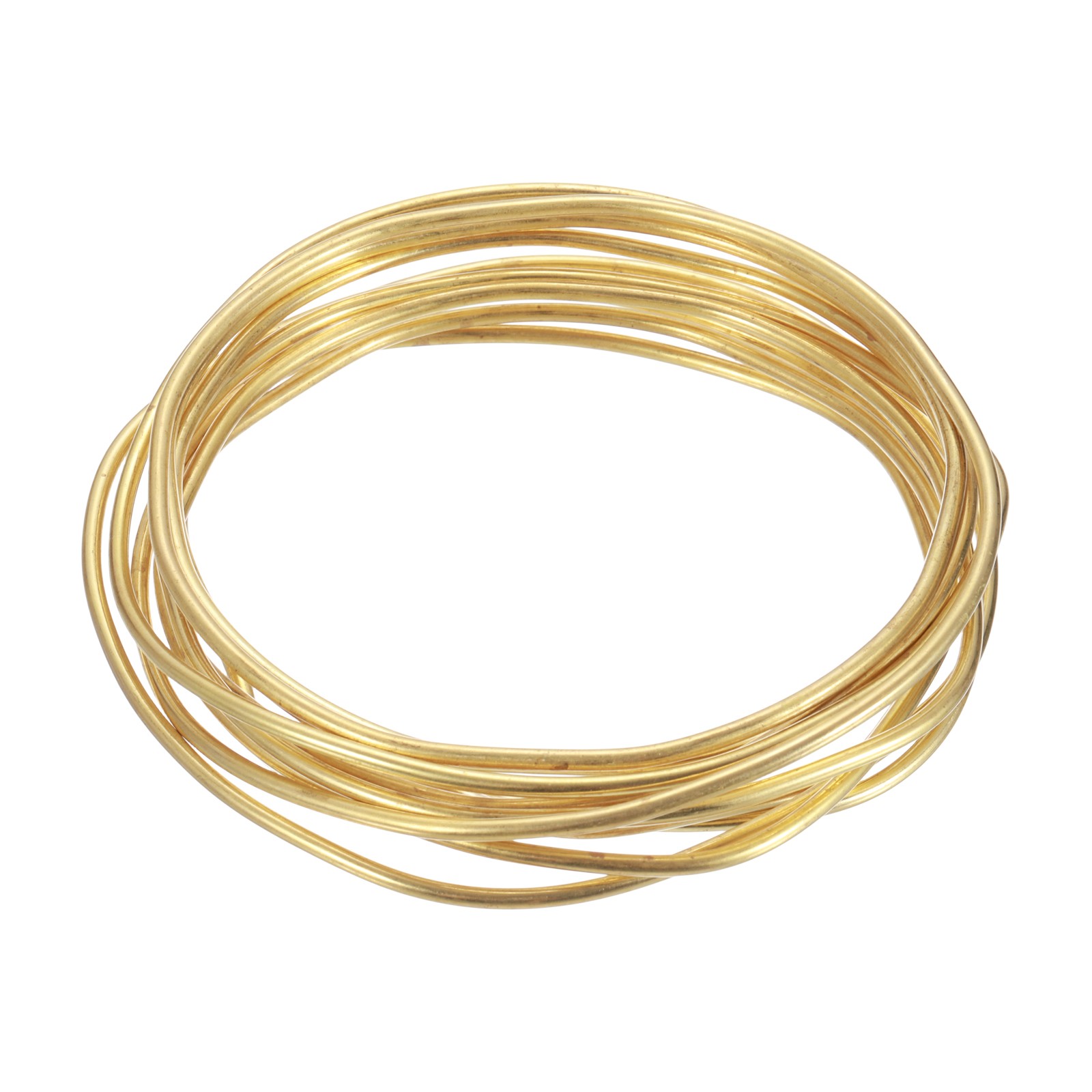 10 Gauge Brass Round Wire 9.8ft Craft Tarnish Resistant Beading Wires