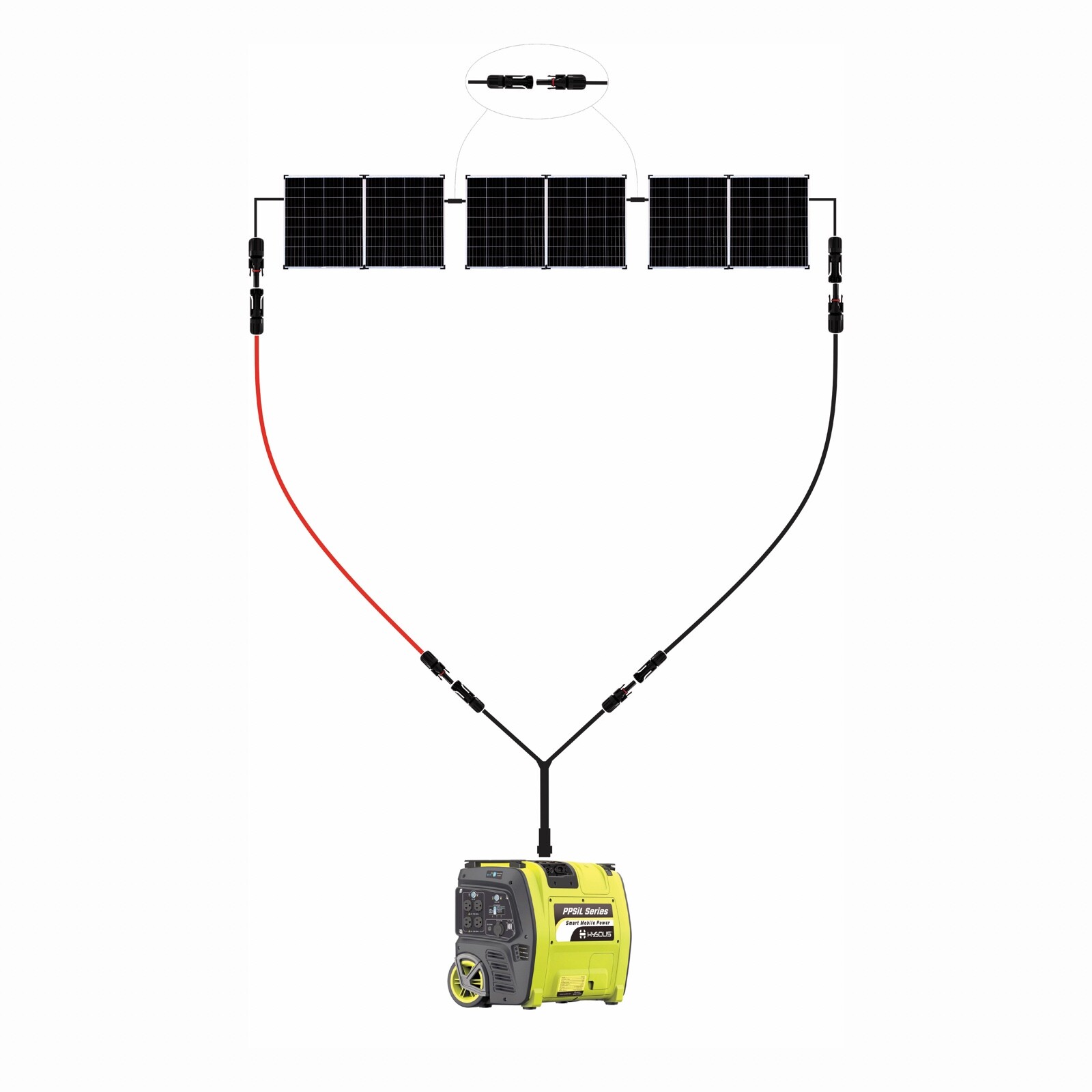 Portable Solar Generator 2KW Lithium Battery off grid mobile power station